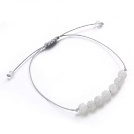 Bracelet Porte-bonheur "Fertilité" en pierre de lune