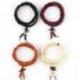 Bracelet Tibétain, Mala en perles de bois 6mm + noeud sans fin. Coloris beige
