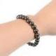 Bracelet Hématite - boules 8mm