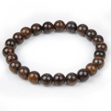 Bracelet Bronzite (Enstatite) - boules 8mm Bracelet Bronzite (Enstatite) - boules 8mm