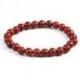 Bracelet Jaspe rouge - boules 8mm