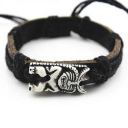 Bracelet avec statuette  Tiki - bijou maori Hawaï Tahiti