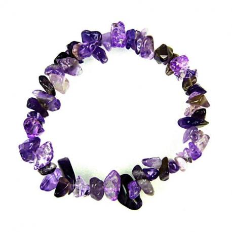 Bracelet baroque Améthyste