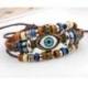 Bracelet porte-bonheur pour homme. Protection contre le mauvais oeil