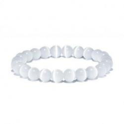 Bracelet Pierre de Lune - boules 8mm