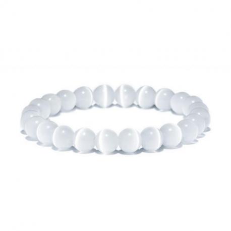 Bracelet Pierre de Lune - boules 8mm Bracelet Pierre de Lune - boules 8mm