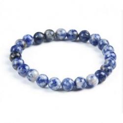 Bracelet Sodalite naturelle - boules 8mm