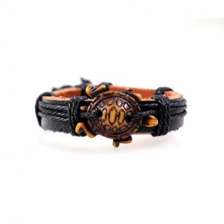 Bracelet tortue - bijou style maori mixte