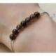 Bracelet Porte-bonheur "Lucidité" en quartz fumé.
