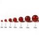 Bracelet Pierre de Lave / Basalte - boules 6mm