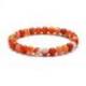 Bracelet Sardonyx naturelle - boules 6mm