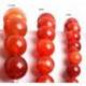 Bracelet Sardonyx naturelle - boules 6mm