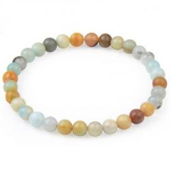 Bracelet Amazonite - boules 6mm
