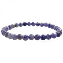 Bracelet Sodalite naturelle- boules 6mm