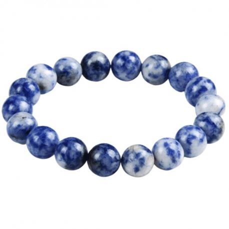 Bracelet Sodalite naturelle - boules 10mm