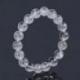 Bracelet Cristal de Roche - boules 10mm
