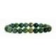 Bracelet Agate Mousse - boules 8mm