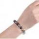 Bracelet Fluorite multicolore - boules 8mm