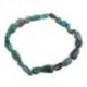 Bracelet Chrysocolle AAA - mini pierres roulées