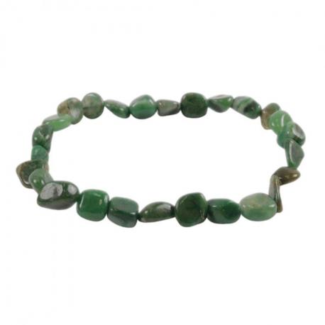 Bracelet Jade Africain AAA - mini pierres roulées