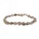 Bracelet Labradorite de Madagascar AAA - mini pierres roulées