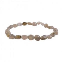 Bracelet Labradorite de Madagascar AAA - mini pierres roulées