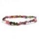 Bracelet Tourmaline Melon d'eau AAA - mini pierres roulées
