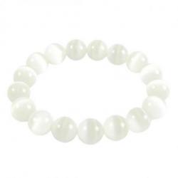 Bracelet Pierre de Lune - boules 12mm