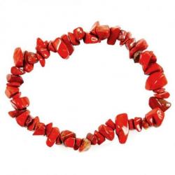 Bracelet baroque Jaspe rouge