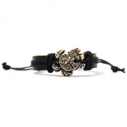 Bracelet mixte - Tortue blanche Tribal