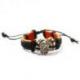 Bracelet mixte - Tortue blanche Tribal