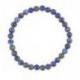 Bracelet en Lapis Lazuli AAA - boules 6mm