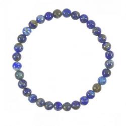 Bracelet en Lapis Lazuli AAA - boules 6mm