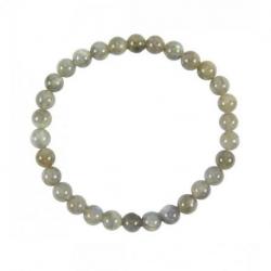 Bracelet en Labradorite de Madagascar AAA - boules 6mm