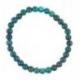 Bracelet en Apatite Bleue AAA - boules 6mm