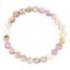 Bracelet en Kunzite AAA - boules 8mm