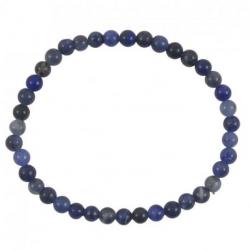 Bracelet en Sodalite | Boules 4mm