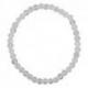 Bracelet en Cristal de roche | Boules 4mm