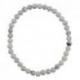 Bracelet Howlite grade A - boules 4mm