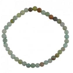 Bracelet Amazonite | Boules 4mm