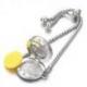 Bracelet Diffuseur de Parfum Modèle Ailes d'Ange argent - L'aromathérapie par les bijoux