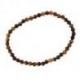 Bracelet œil de Tigre naturel grade A - Boules 4mm