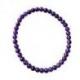 Bracelet Améthyste - boules 4mm