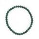 Bracelet Malachite grade A - boules 4mm