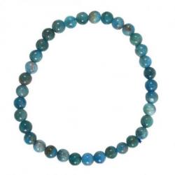 Bracelet Apatite grade AB - boules 4mm