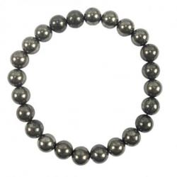 Bracelet Pyrite - boules 8mm