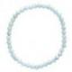 Bracelet Aigue-Marine grade A - boules 4mm