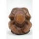 Yogi Libérateur 20cm en Bois massif sculpté main