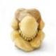 Bouddha pleureur / Yogi libérateur 20cm. Sculpture en bois exotique.