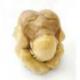 Bouddha pleureur / Yogi libérateur 20cm. Sculpture en bois exotique.